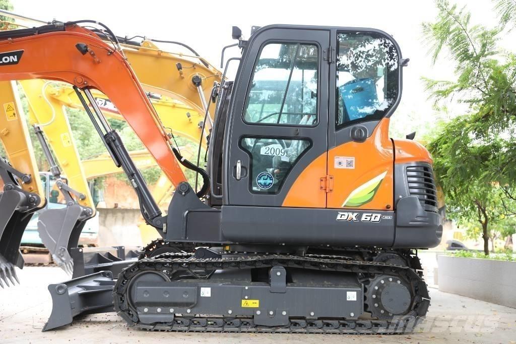 Develon DX 60 E-10 N Ratiniai ekskavatoriai