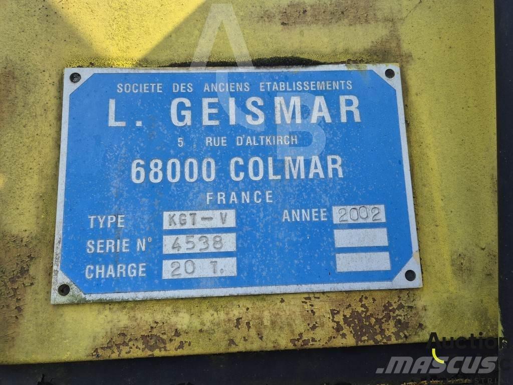 Geismar KGT-V Ratiniai ekskavatoriai