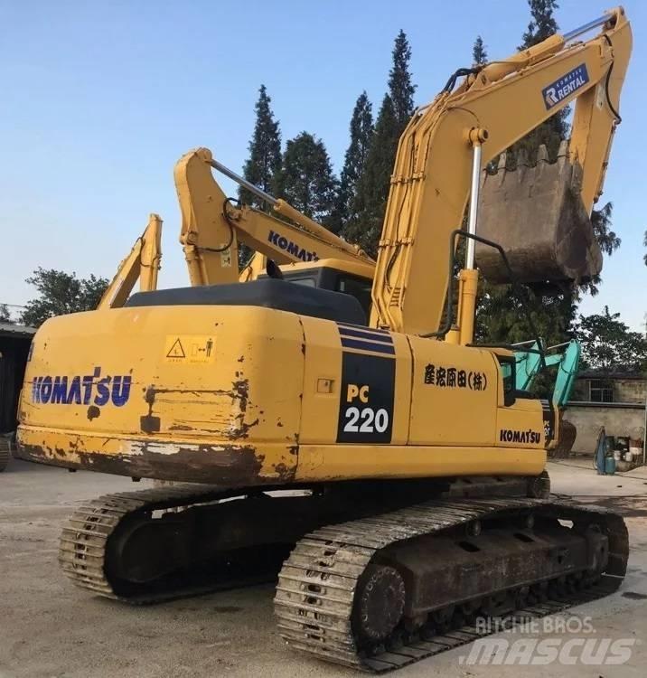 Komatsu pc220-7 Vikšriniai ekskavatoriai