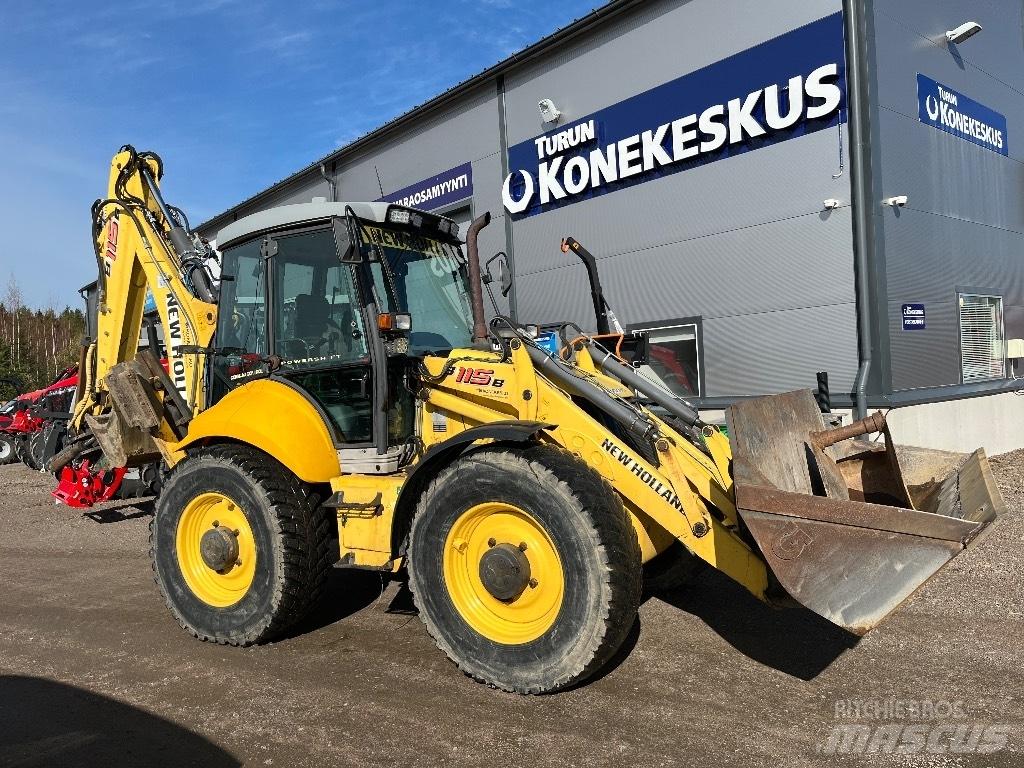 New Holland B 115 B Ekskavatoriniai krautuvai