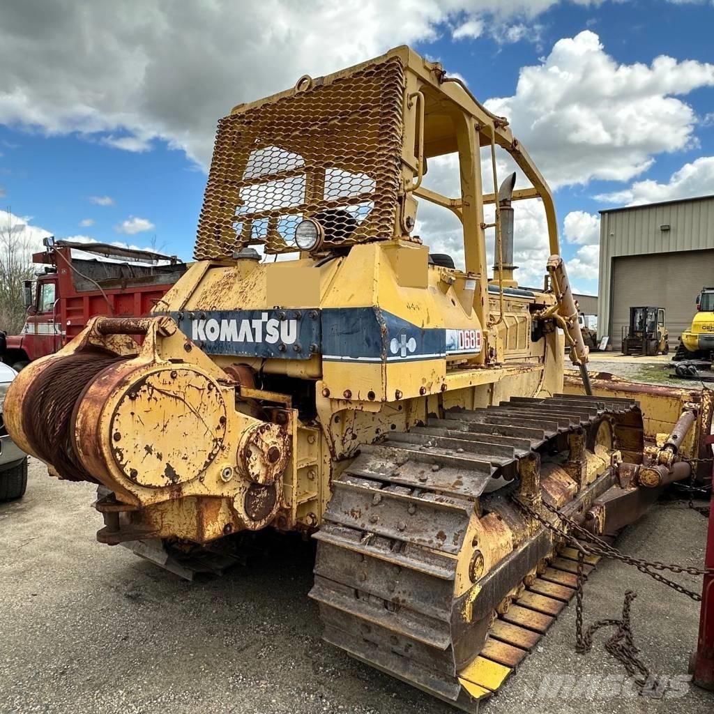 Komatsu D 68 E-1 Vikšriniai buldozeriai