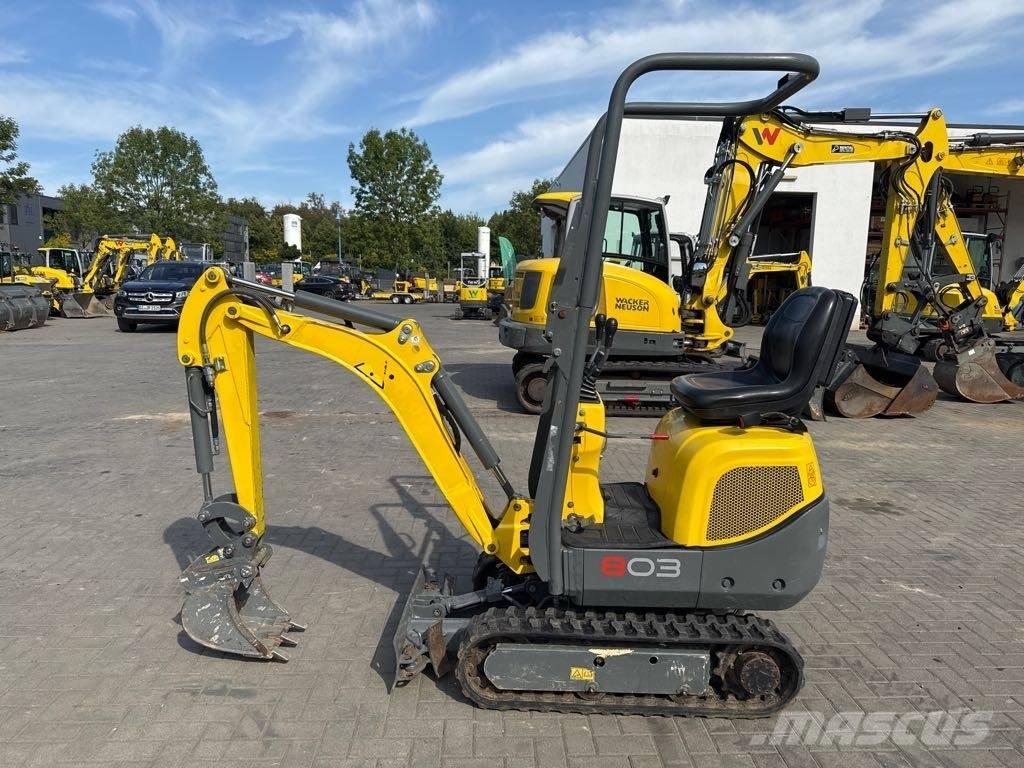 Wacker Neuson 803 Vikšriniai ekskavatoriai