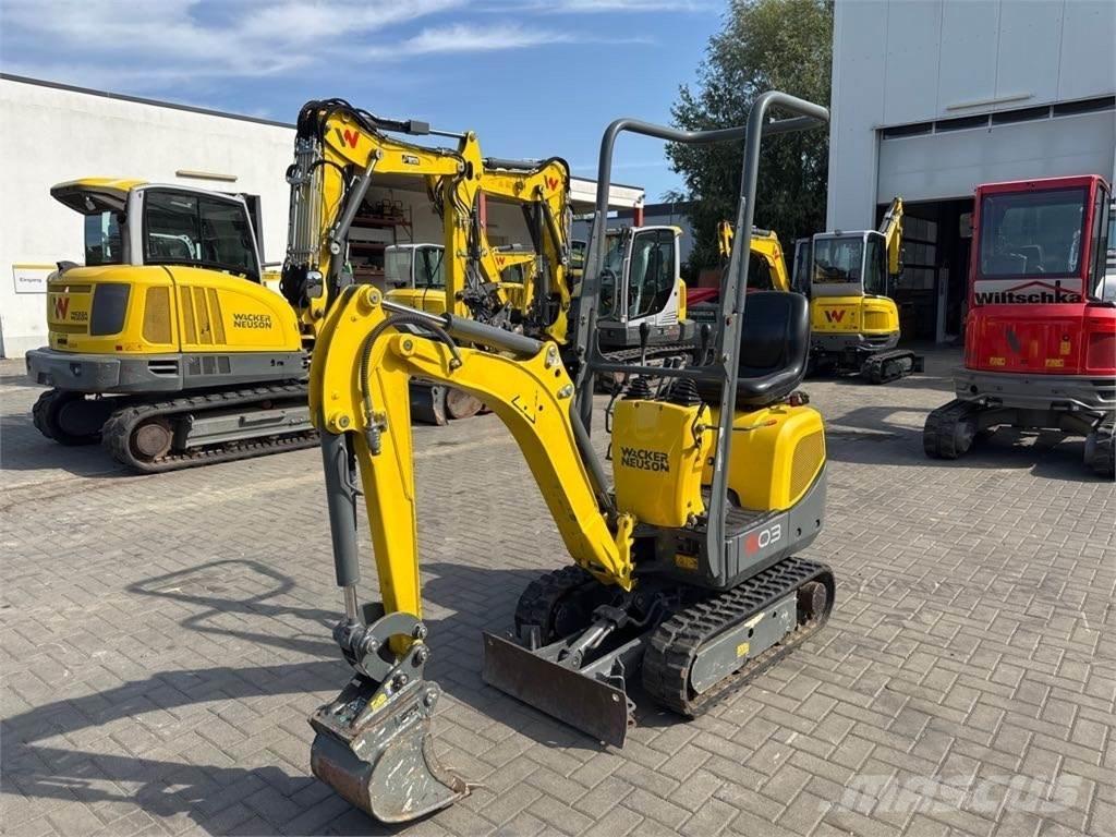Wacker Neuson 803 Vikšriniai ekskavatoriai