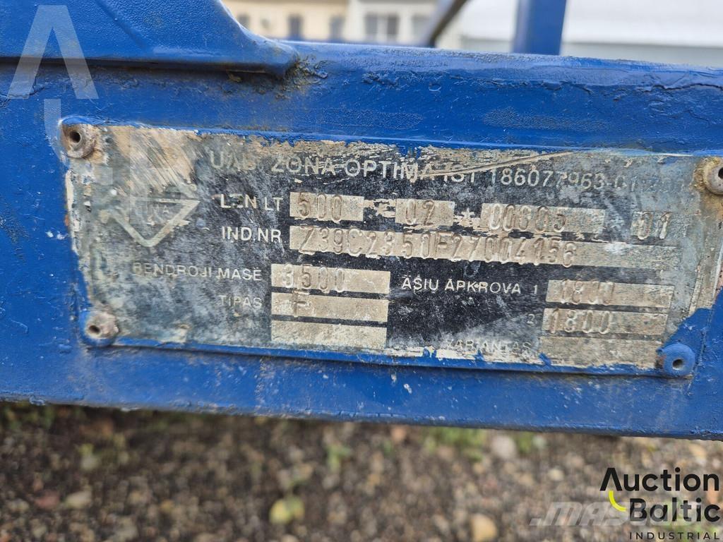  Bazaltas 3 Tentinės puspriekabės