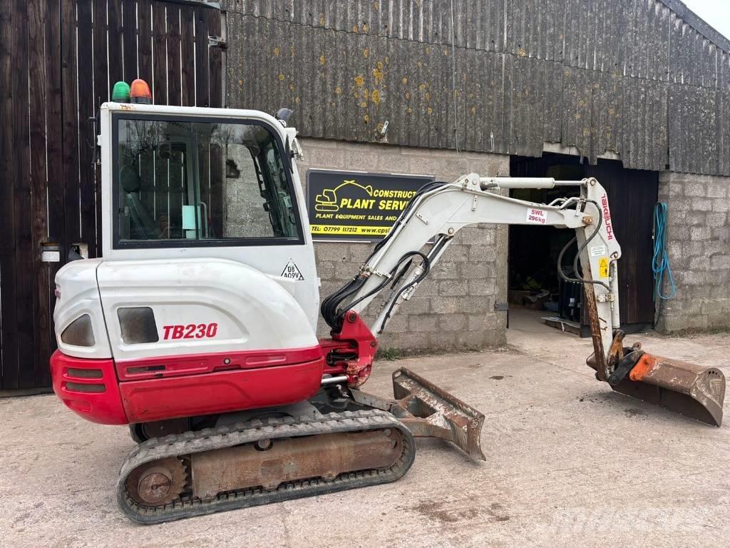 Takeuchi TB 230 Mini ekskavatoriai < 7 t