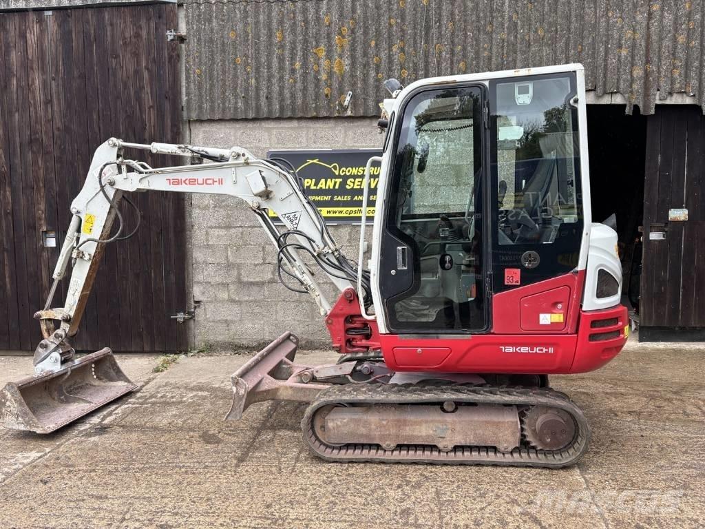 Takeuchi TB 230 Mini ekskavatoriai < 7 t