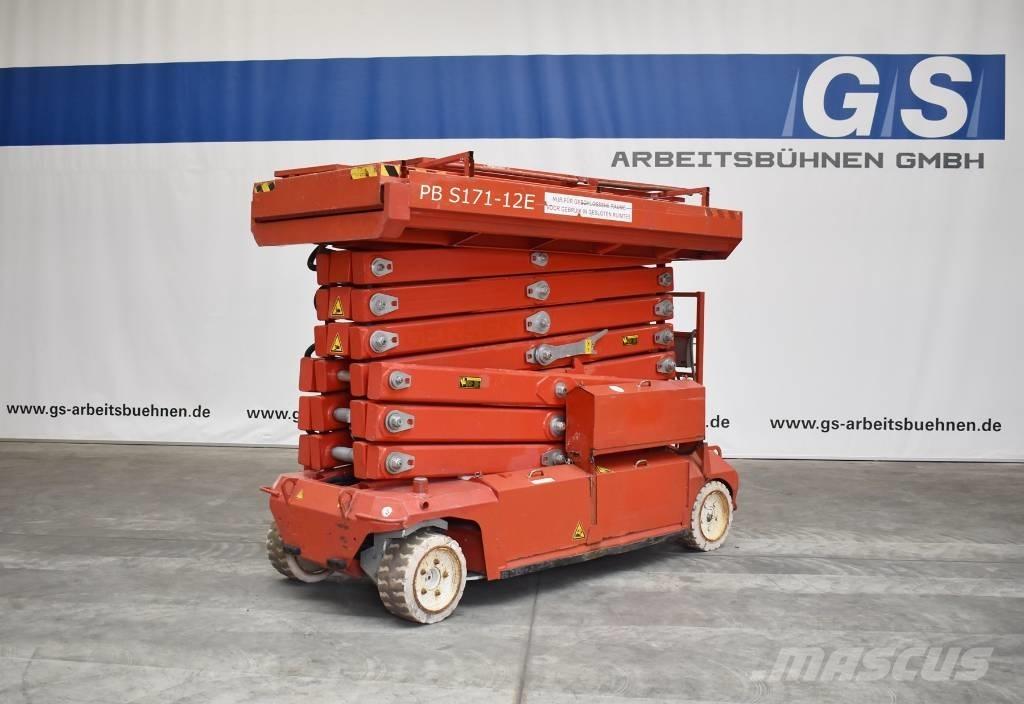 PB Lift S171-12E Žirkliniai keltuvai