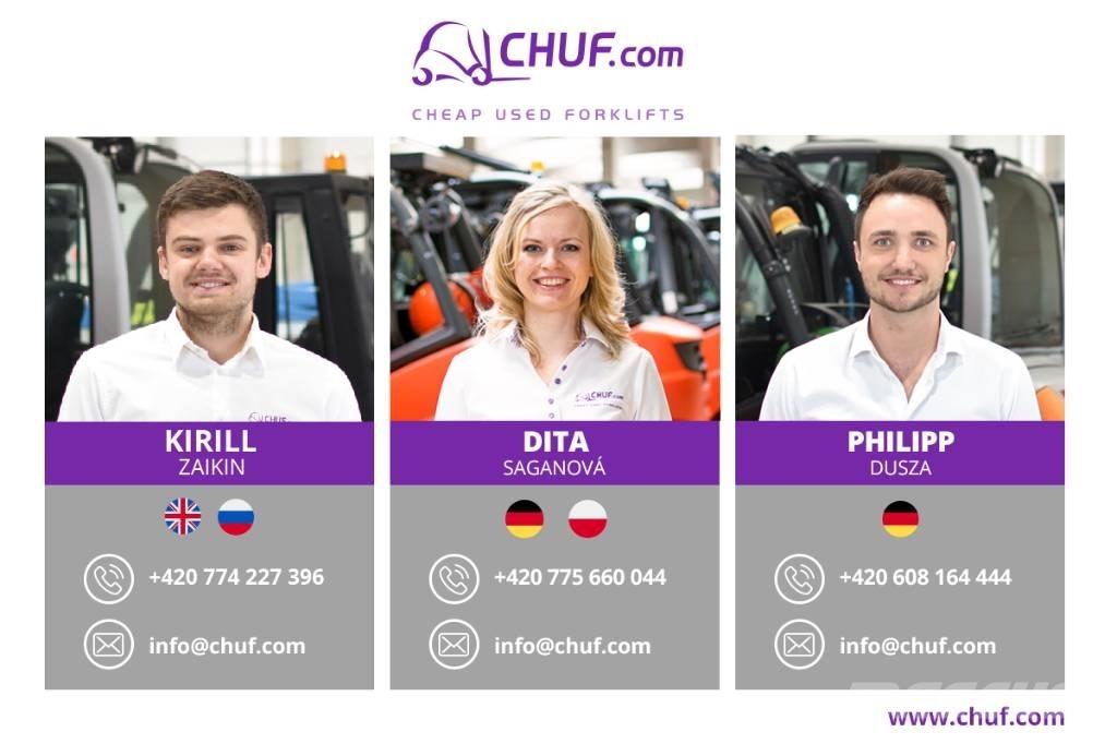 Jungheinrich TFG S50 LPG (dujiniai) krautuvai