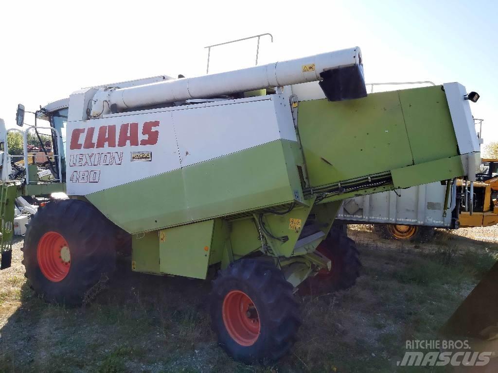 CLAAS Lexion 480 Derliaus nuėmimo kombainai
