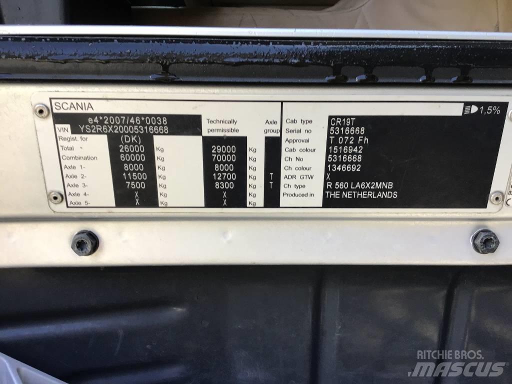 Scania R 560 Naudoti vilkikai