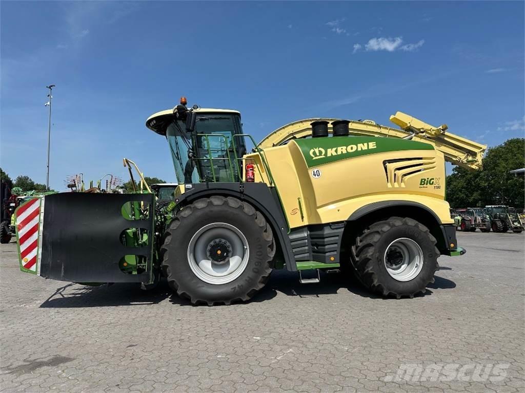 Krone Big X 1180 Pašarų kombainai