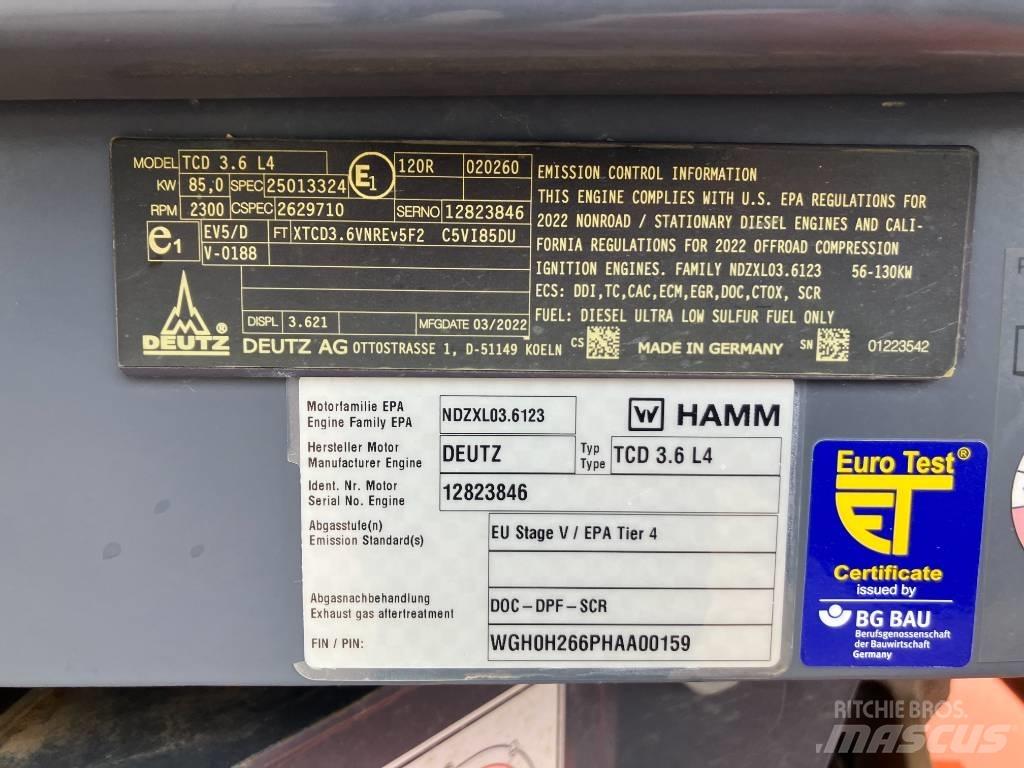 Hamm H12i Gruntiniai volai