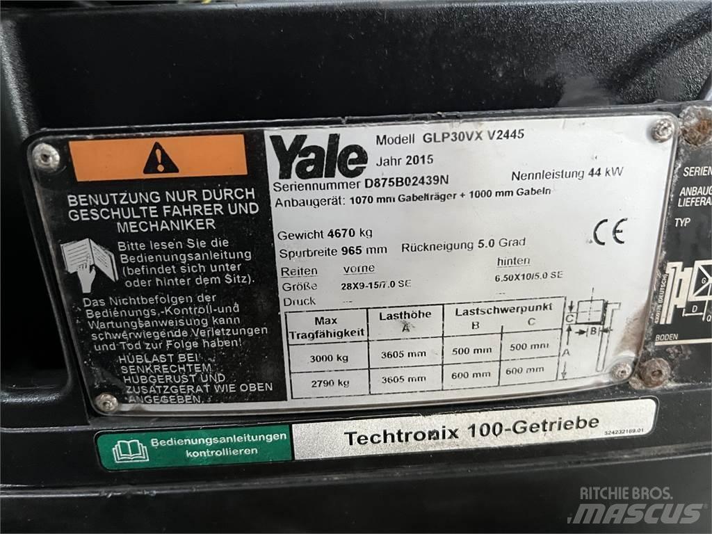 Yale GLP30VXV2445 LPG (dujiniai) krautuvai