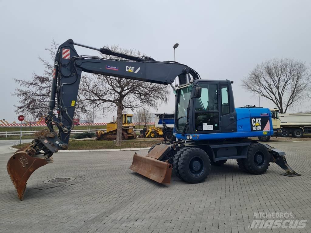 CAT M315D 2 buckets Ratiniai ekskavatoriai