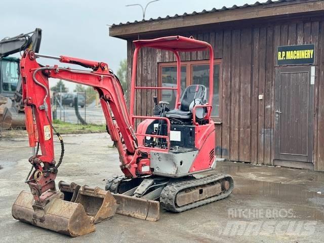 Hitachi ZX 17 U-2 Mini ekskavatoriai < 7 t