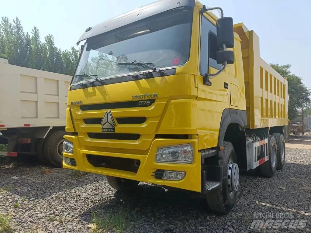 Howo 375 6x4 Savivarčių priekabų vilkikai