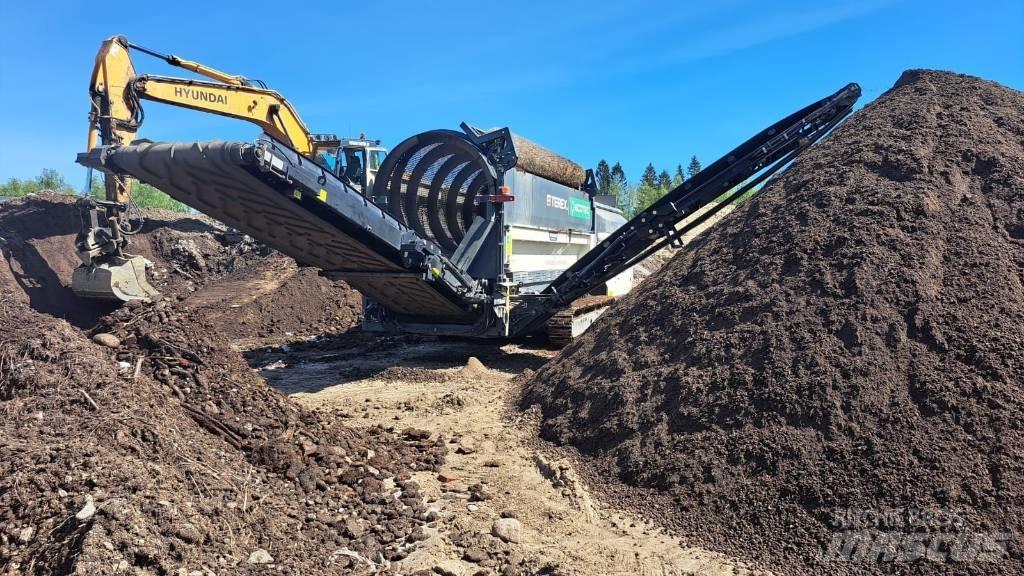 Terex Ecotec TTS620T Cilindriniai rotaciniai sietai