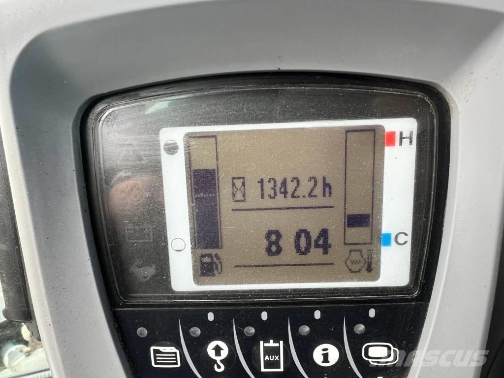 Kubota KX 080-4 Vidutinės galios ekskavatoriai 7-12 t