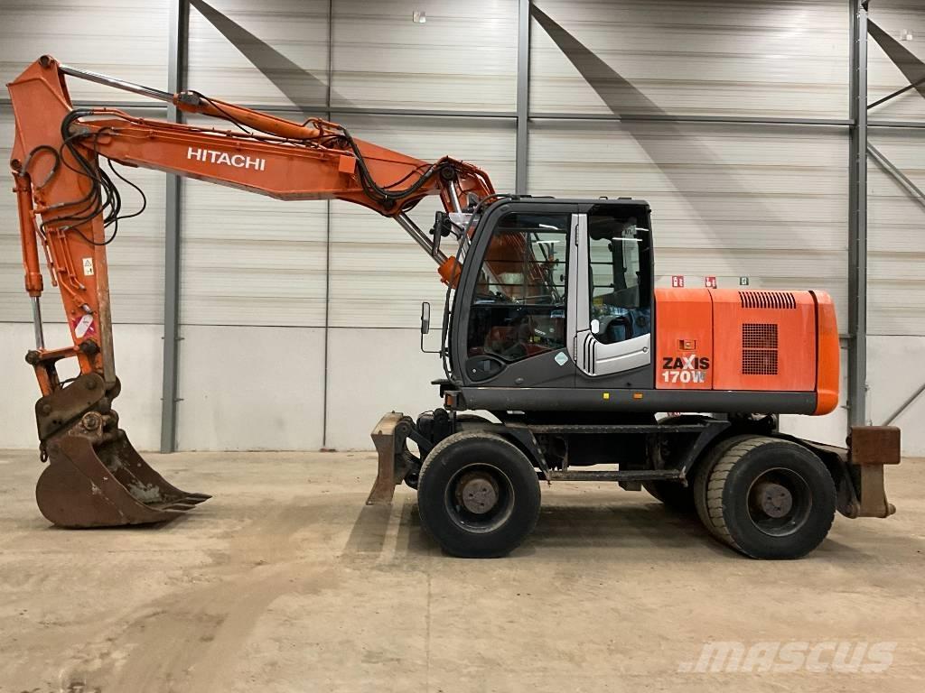 Hitachi ZX 170 W-3 Ratiniai ekskavatoriai