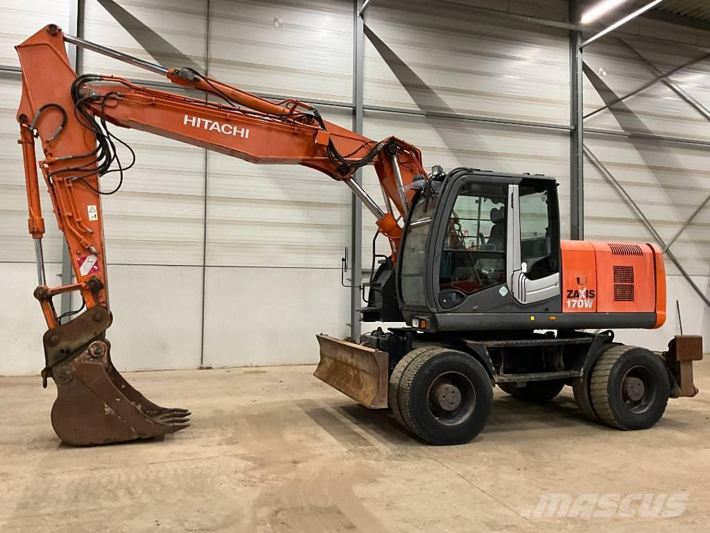 Hitachi ZX 170 W-3 Ratiniai ekskavatoriai