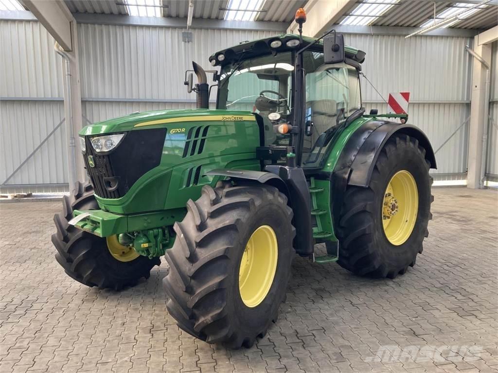 John Deere 6170R Traktoriai
