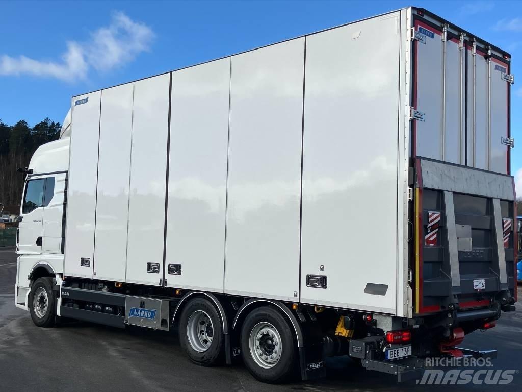 MAN TGX 26.520 Sunkvežimiai su dengtu kėbulu