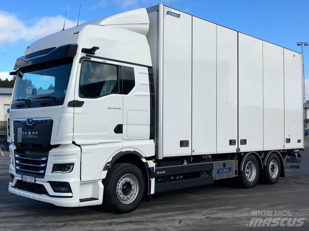 MAN TGX 26.520 Sunkvežimiai su dengtu kėbulu