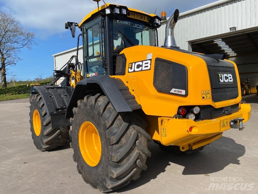 JCB 419 S Naudoti ratiniai krautuvai