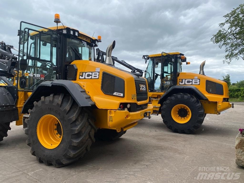 JCB 419 S Naudoti ratiniai krautuvai