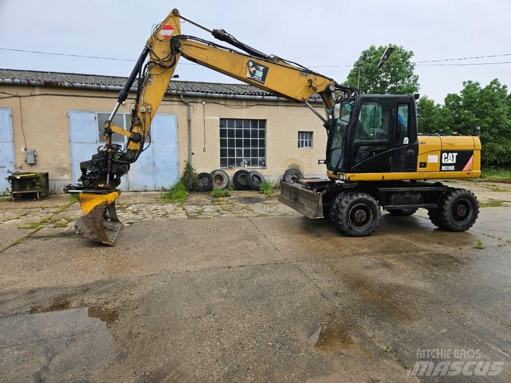CAT M 316 D Ratiniai ekskavatoriai