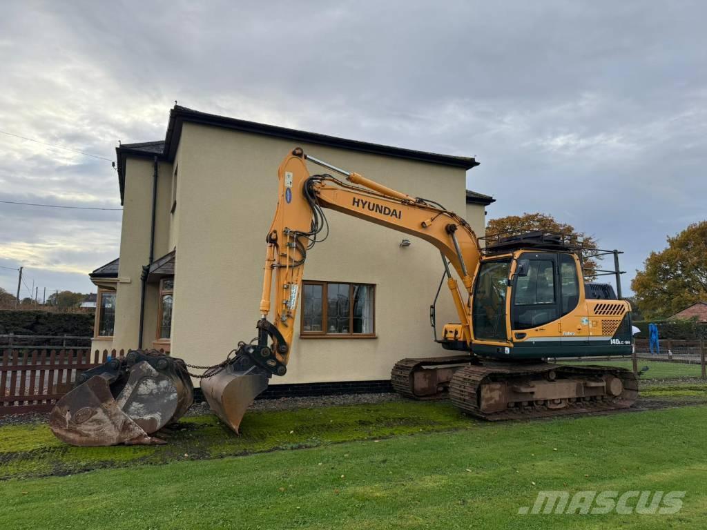 Hyundai R140LC-9A Vikšriniai ekskavatoriai