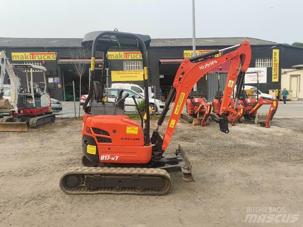 Kubota U 17-3 Mini ekskavatoriai < 7 t