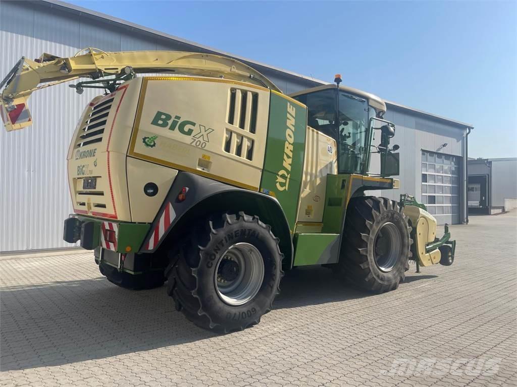 Krone Big X 700 Pašarų ruošimo technika