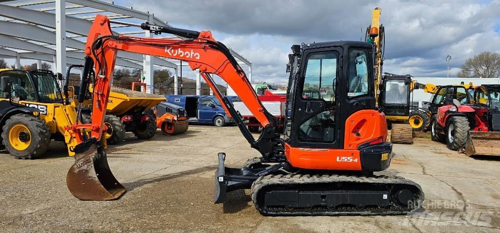 Kubota U 55 Mini ekskavatoriai < 7 t