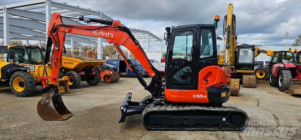 Kubota U 55 Mini ekskavatoriai < 7 t