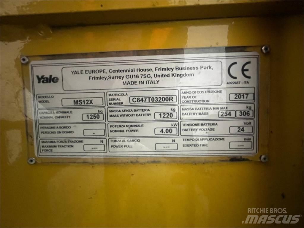 Yale MS12X Rankiniai vėžimėliai
