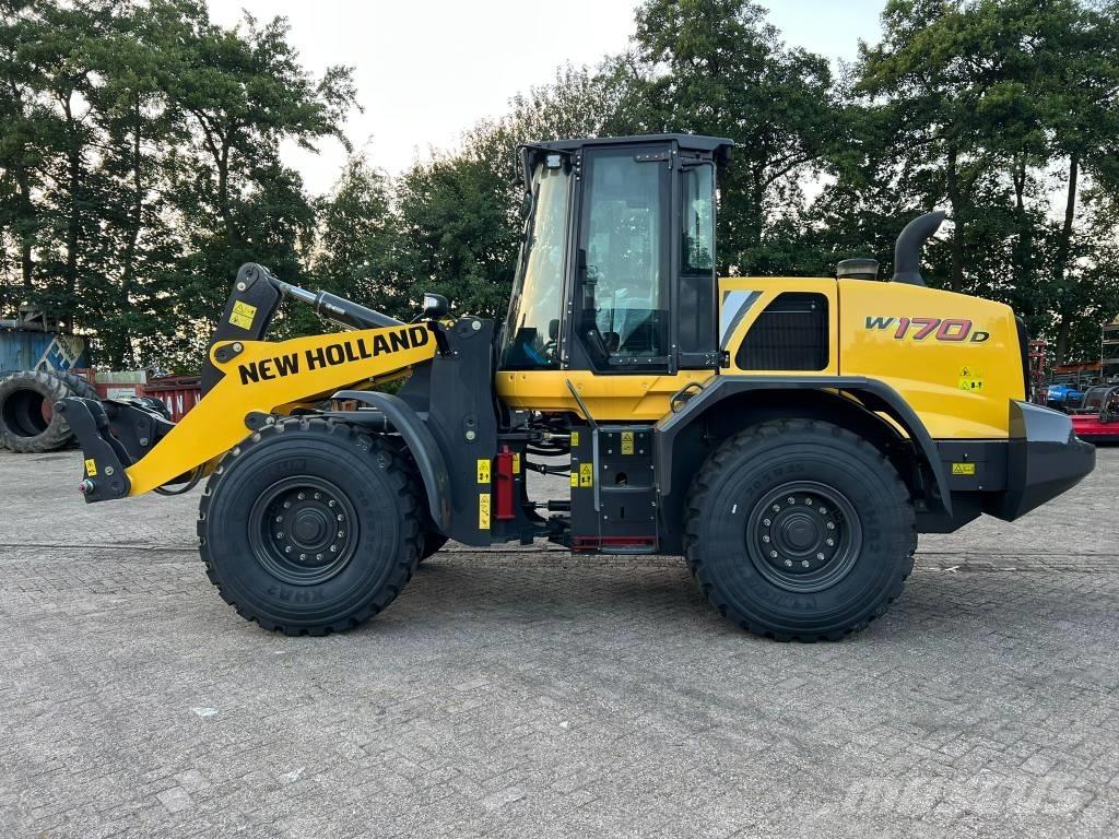 New Holland W 170 D Naudoti ratiniai krautuvai