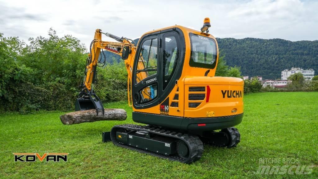 Yuchai YC60 PREMIUM Mini ekskavatoriai < 7 t