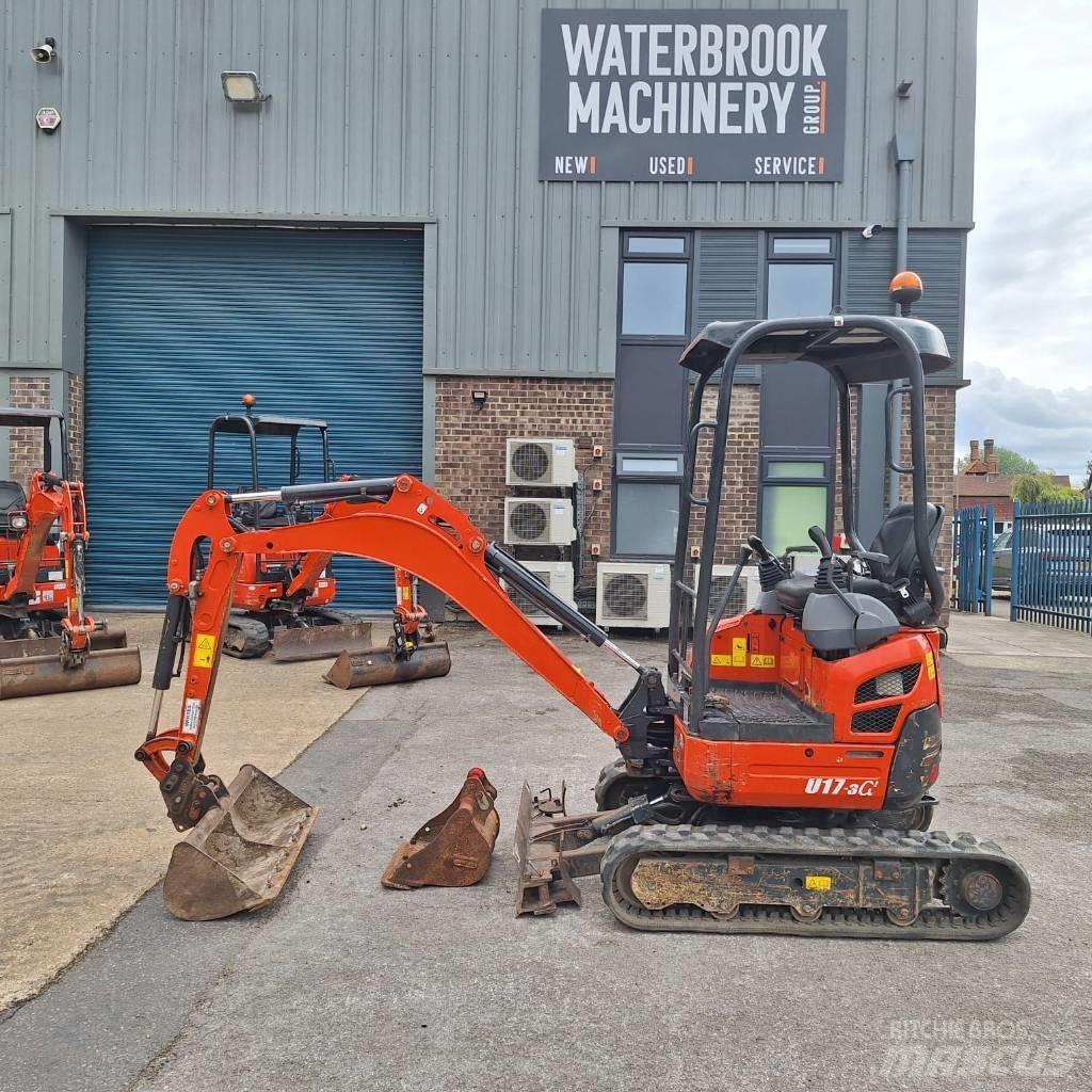 Kubota U 17-3 Mini ekskavatoriai < 7 t