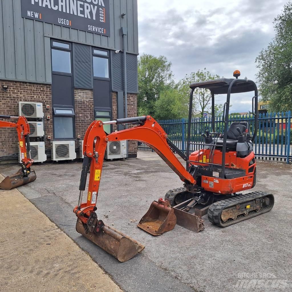 Kubota U 17-3 Mini ekskavatoriai < 7 t