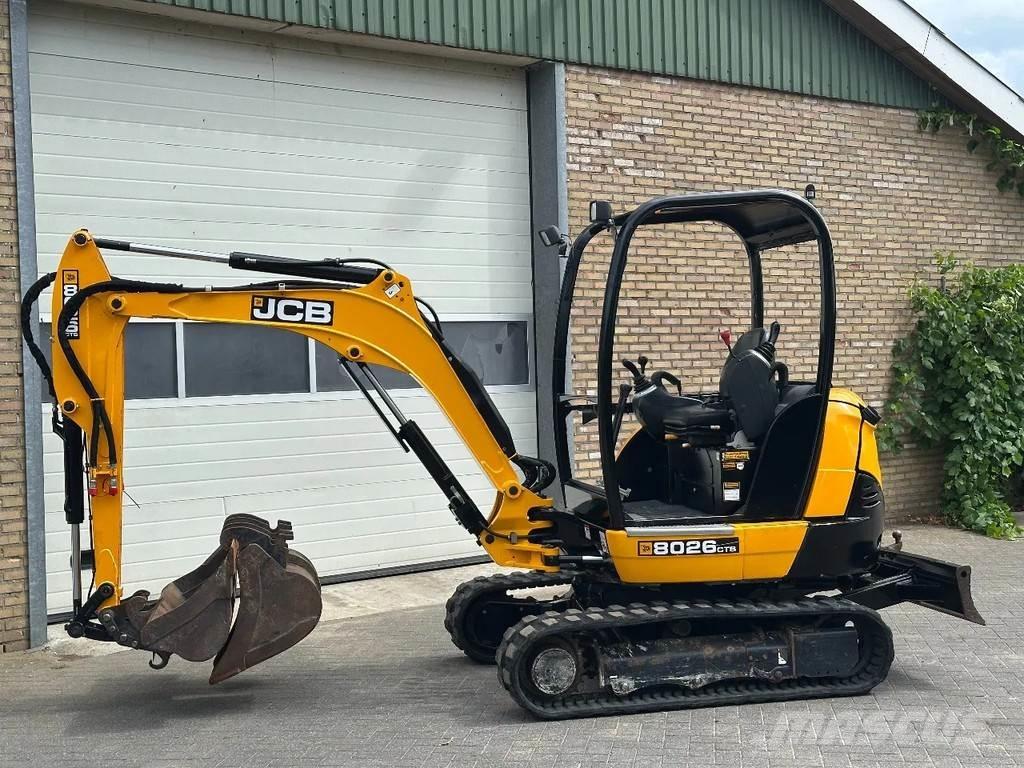JCB 8026 Mini ekskavatoriai < 7 t