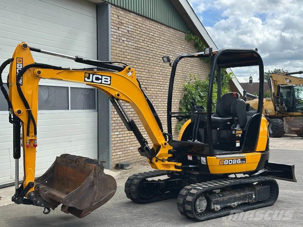 JCB 8026 Mini ekskavatoriai < 7 t