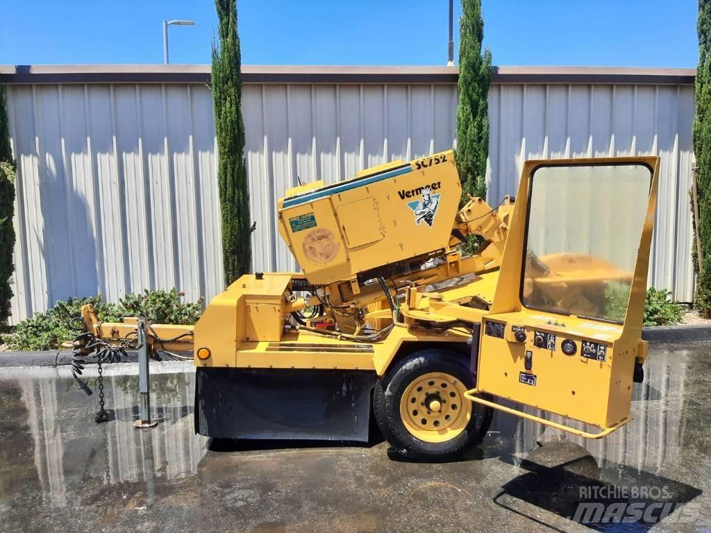 Vermeer SC752 Kelmų smulkintuvai