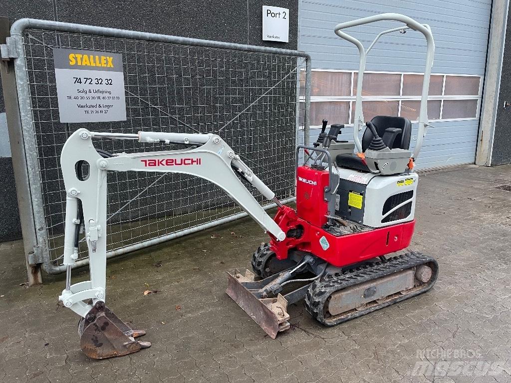 Takeuchi TB210R Mini ekskavatoriai < 7 t
