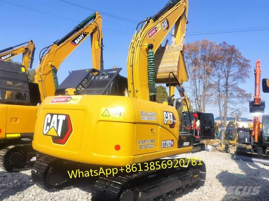 CAT 312 D Vikšriniai ekskavatoriai