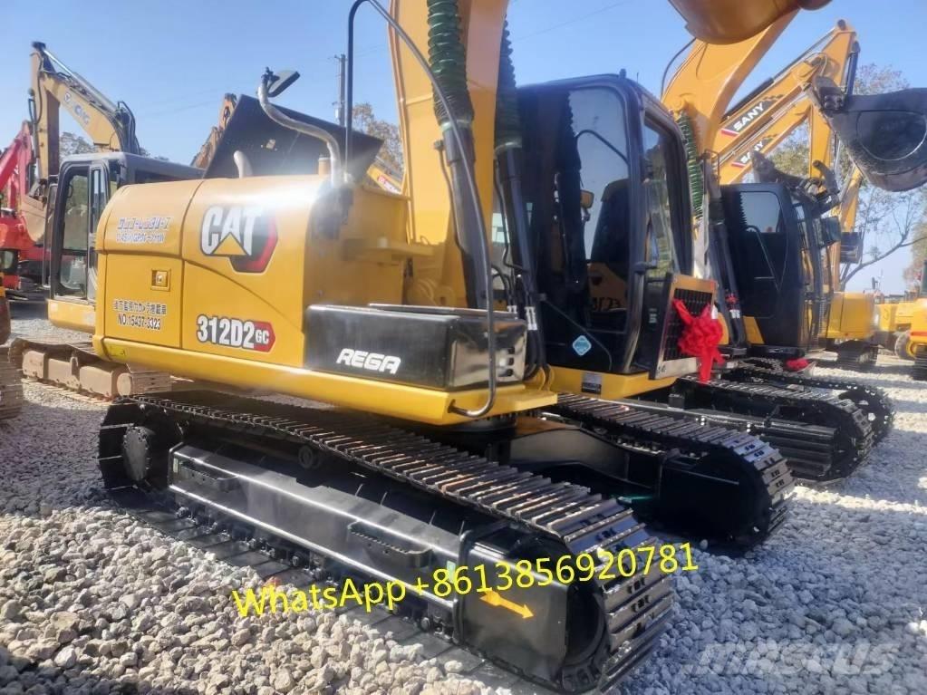 CAT 312 D Vikšriniai ekskavatoriai