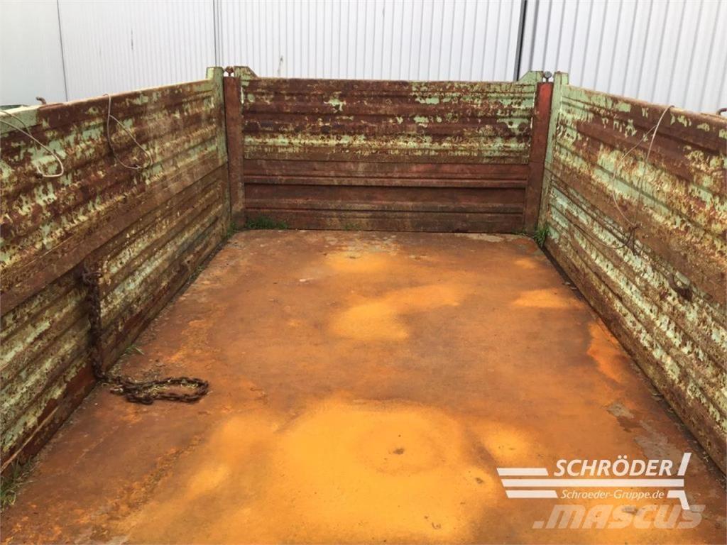  DREISEITENKIPPER Bendrosios paskirties priekabos