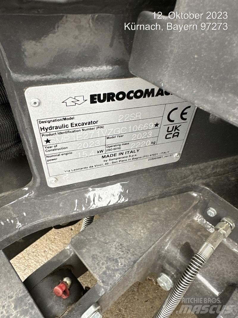 Eurocomach 22SR Mini ekskavatoriai < 7 t