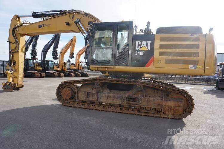 CAT 340F Vikšriniai ekskavatoriai