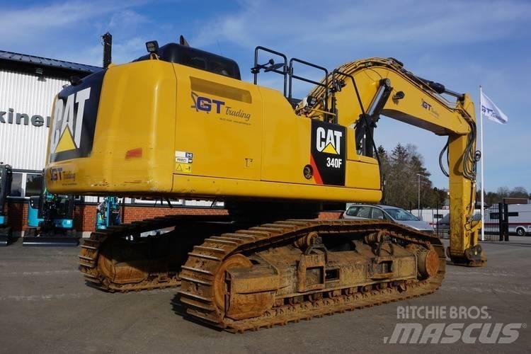 CAT 340F Vikšriniai ekskavatoriai